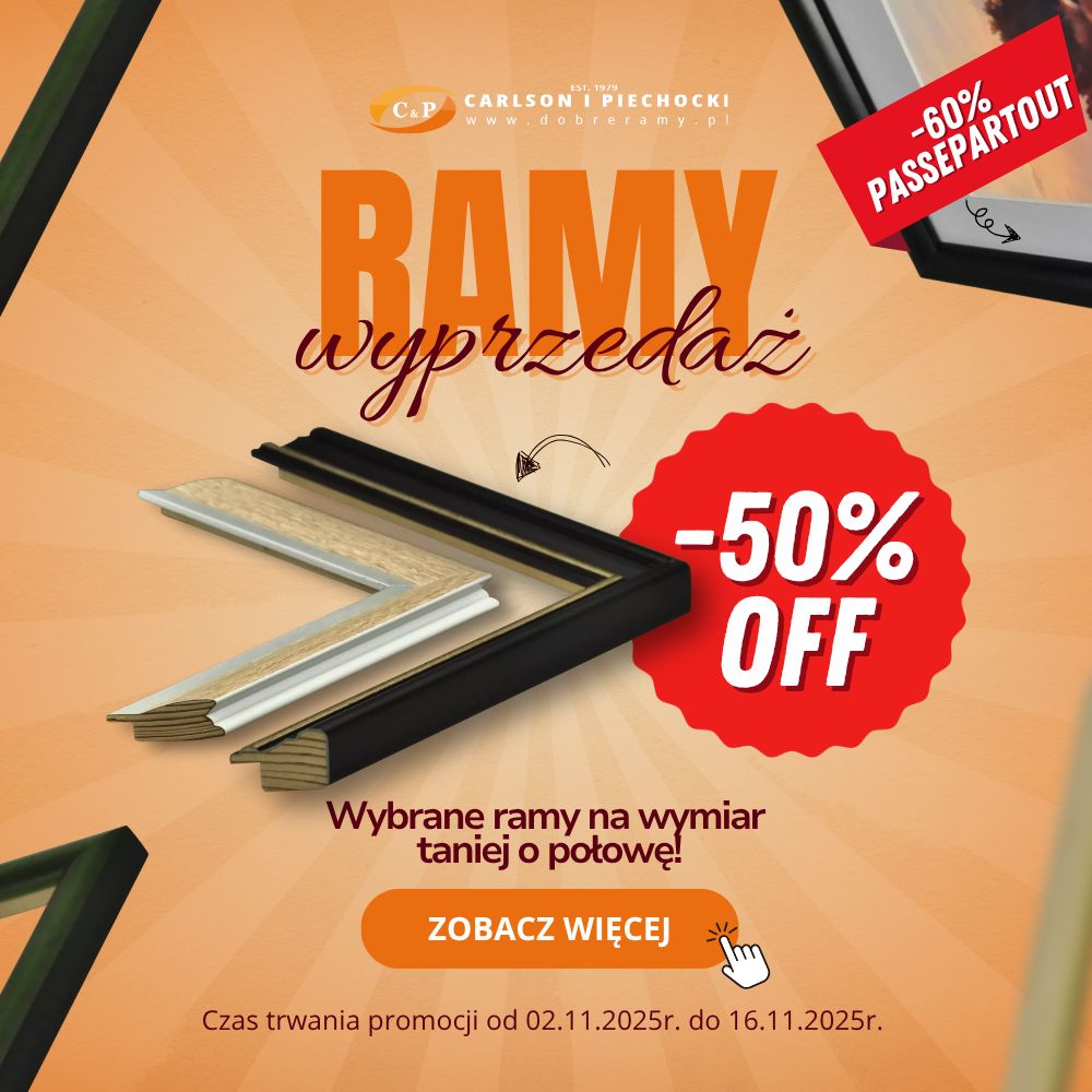 Promocja jesienna - ramki na zdjęcia i ramy na wymiar